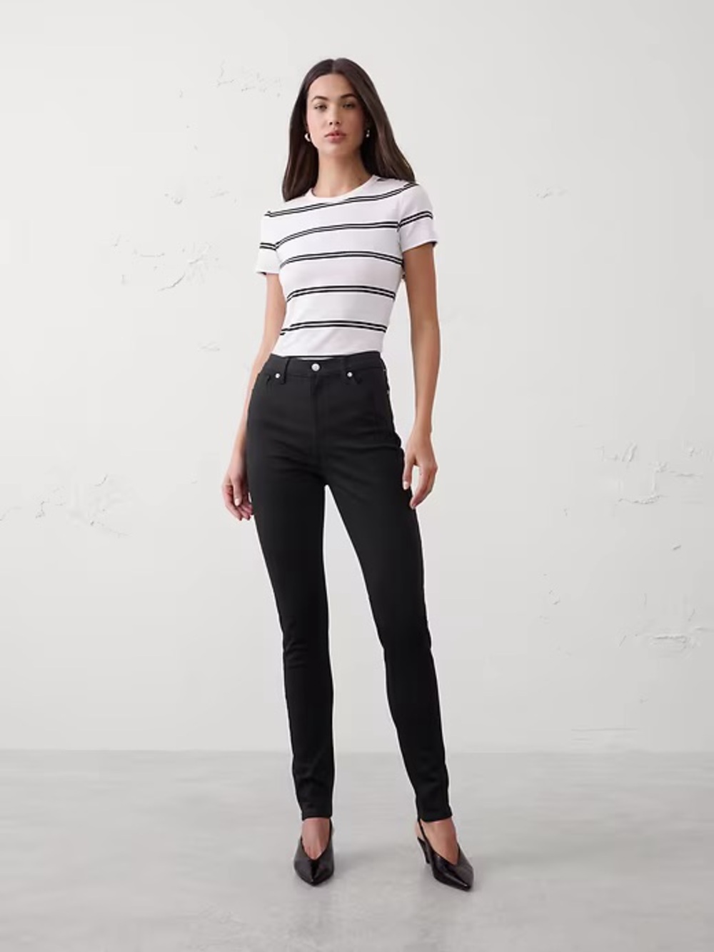 Banana Republic Curvy High-Rise Skinny Jeans 26